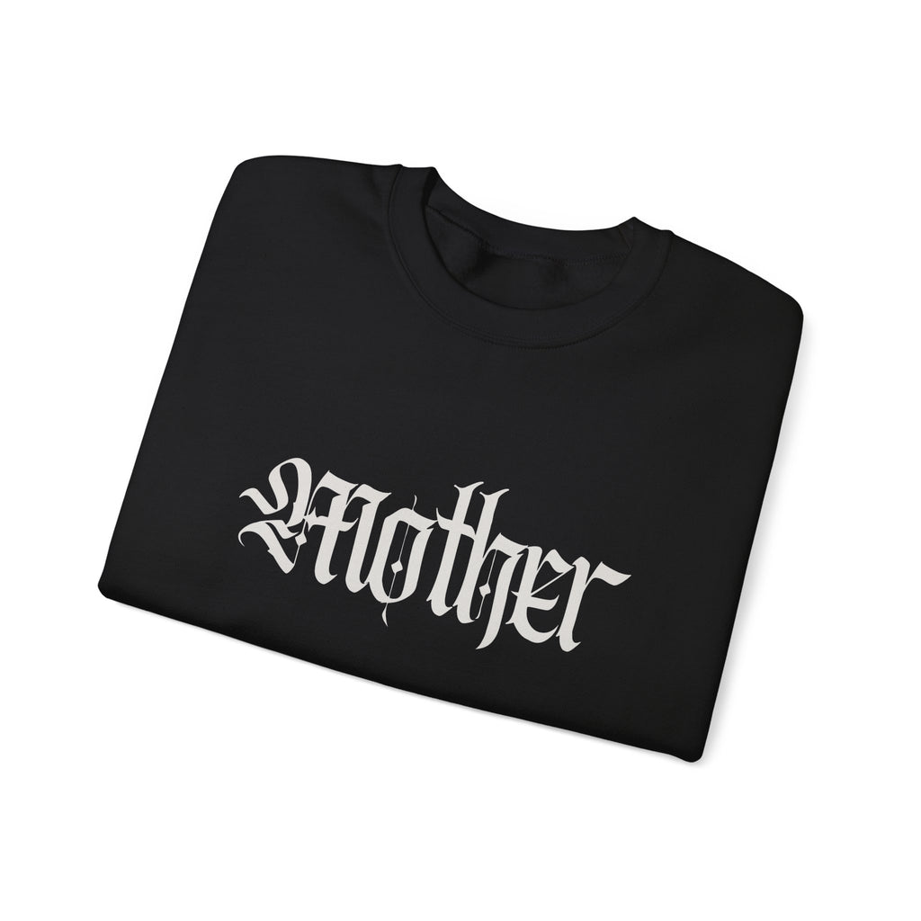 Mother Crewneck Sweatshirt – Gothic Script Pullover